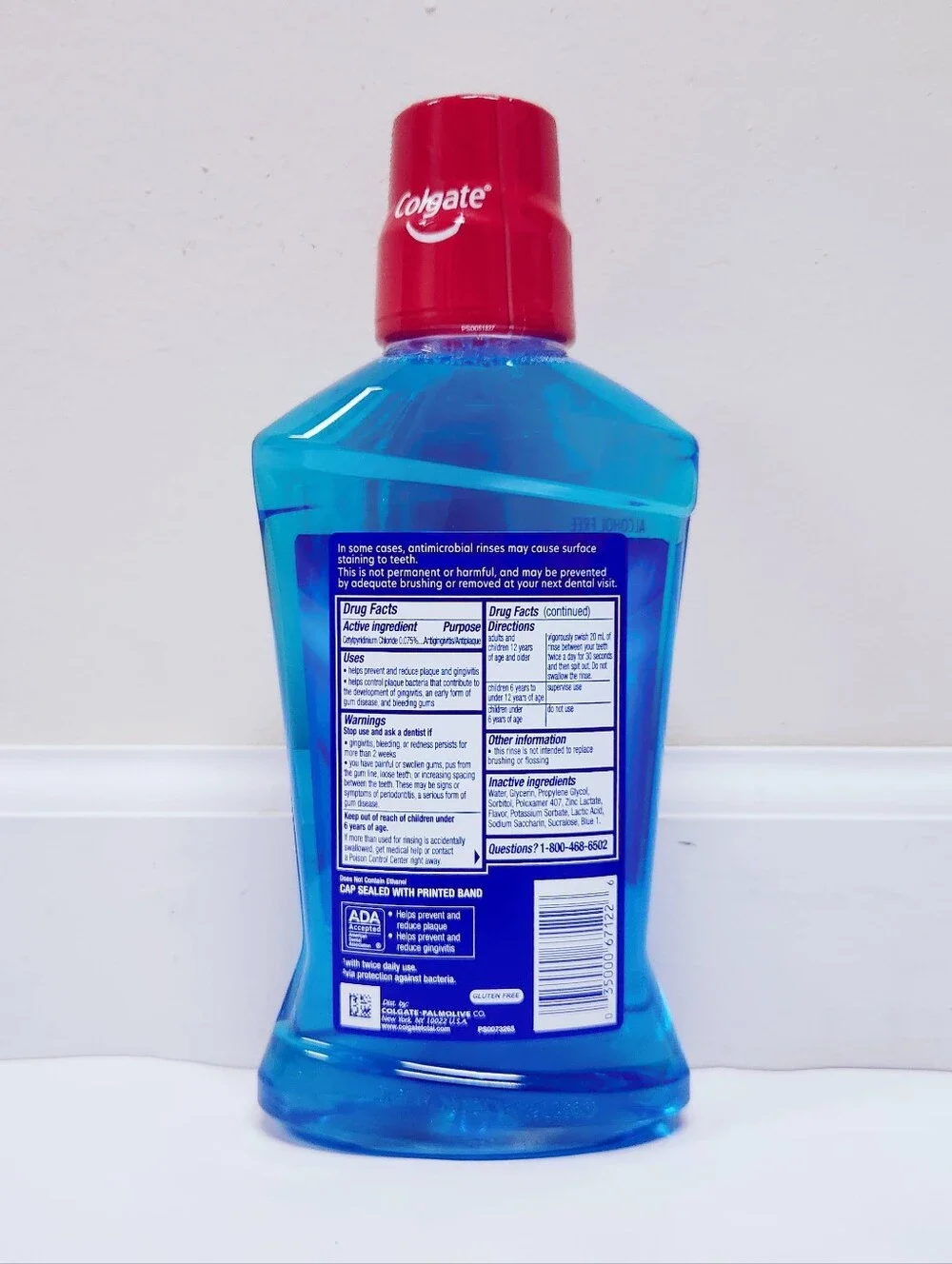⭐4/$15 Colgate Total Pro-Shield Mouthwash Peppermint